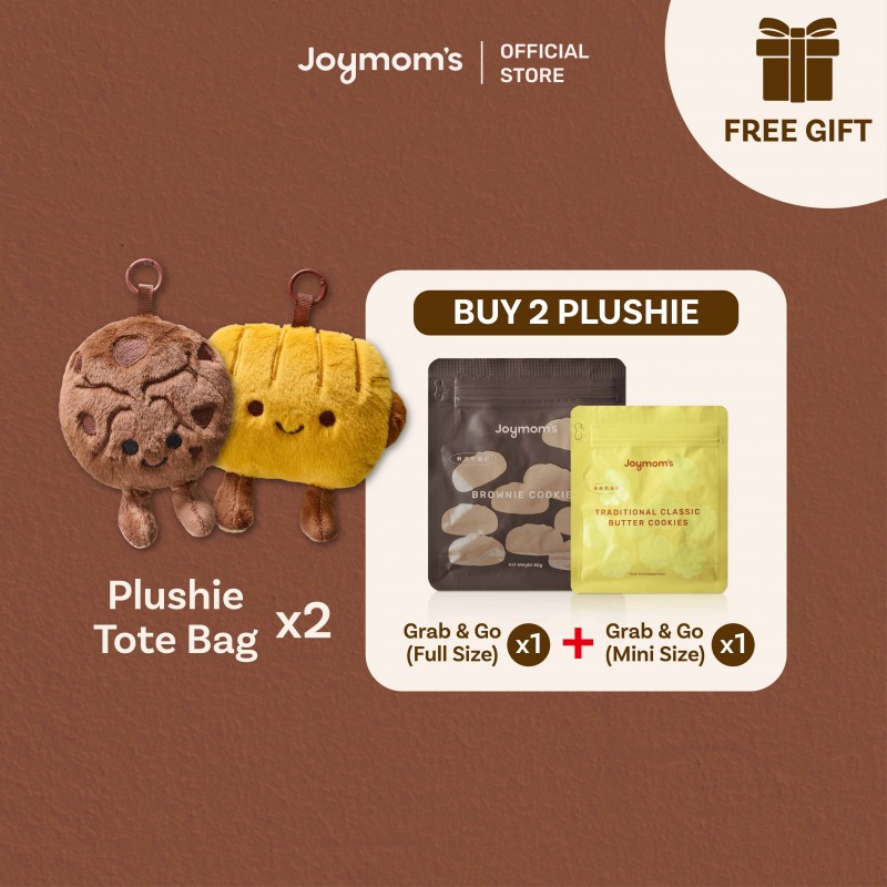 Plushie Toy Bag Bundle (Joymom's Piney & Browny)